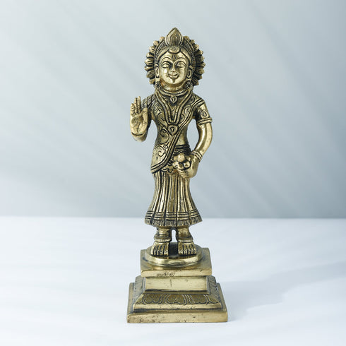Samskara Home Radha Brass Idol