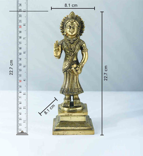 Samskara Home Radha Brass Idol
