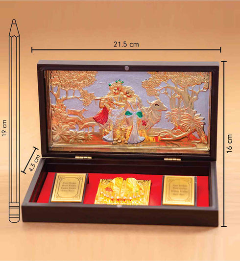 Samskara Home Radha Krishna Pocket Temple