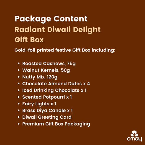 Omay Foods Radiant Diwali Delight Gift Box