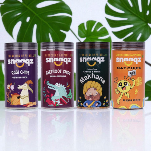 SNAAQZ Classic Movie Night Combo (Pack of 4)