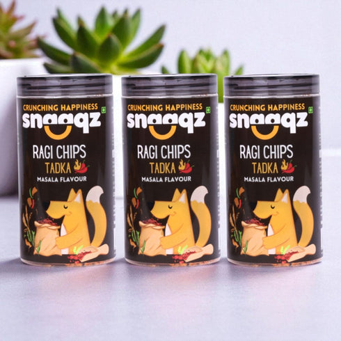 SNAAQZ Ragi Masala Chips