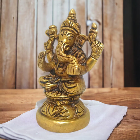 Tamas Brass Handmade Vinayakmoorti Ganesha Statue