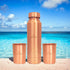 Tamas Copper Water Bottle And Glass Set with Premium Gift Box