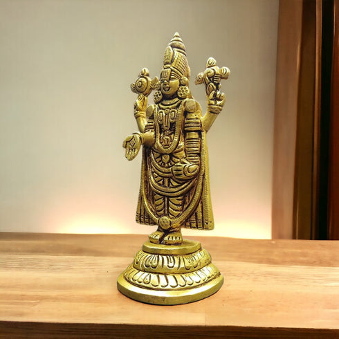 Tamas Brass Lord Venkateswara /Tirupati Balaji Statue/Idol