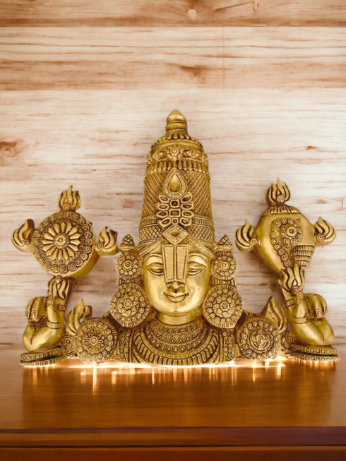 Tamas Brass Tirupati Bala Ji Wall Hanging