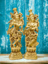 Tamas Brass Pair of Radha Krishna Idol
