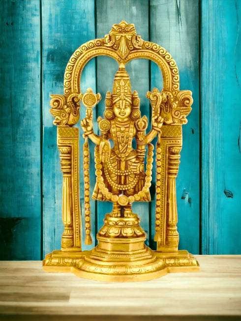 Tamas Brass Tirupati Bala Ji Statue