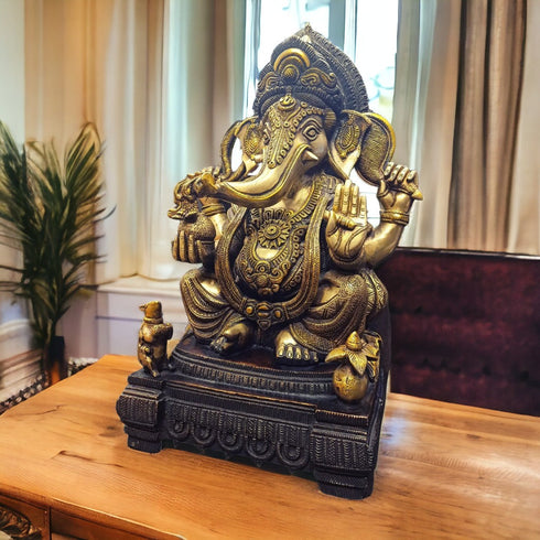 Tamas Brass Ganesh Statue