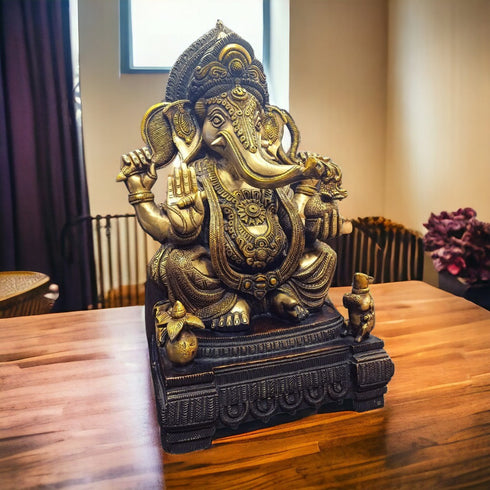 Tamas Brass Ganesh Statue