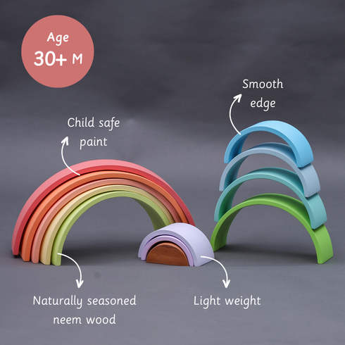 Ariro Toys Rainbow stacker- Big