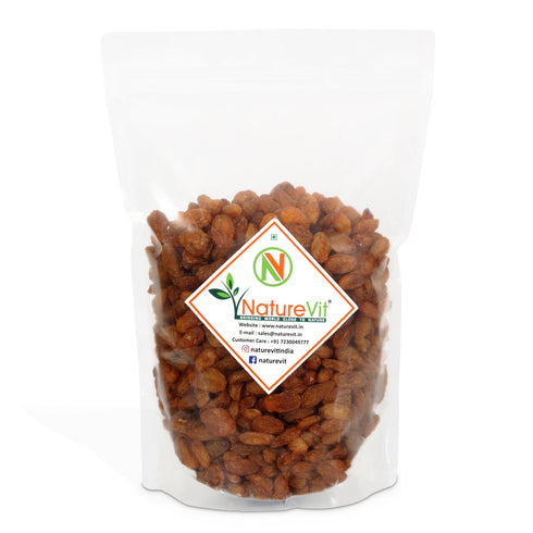 NatureVit Raisins Seedless Kishmish, Rich in Iron & Vitamin B