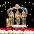 Samskara Home Ram Darbar Brass Idol