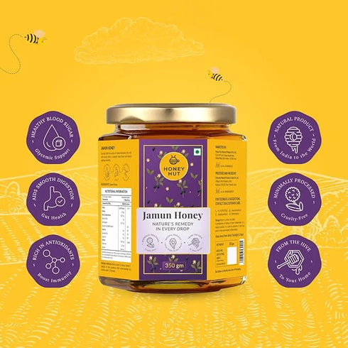 Honey Hut Raw Jamun Honey