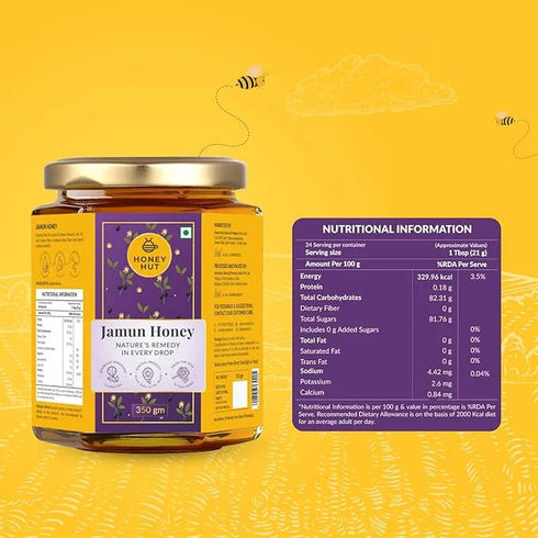 Honey Hut Raw Jamun Honey