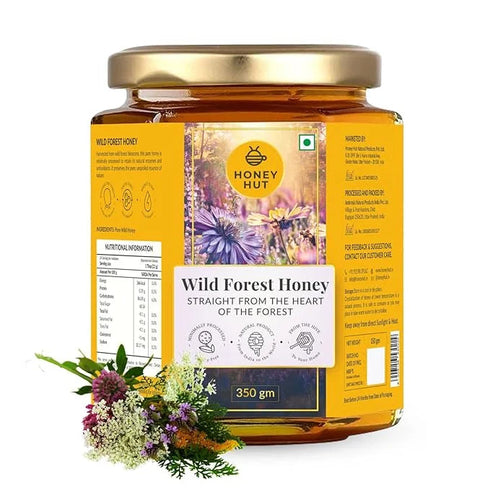 Honey Hut Raw Wild Forest Honey