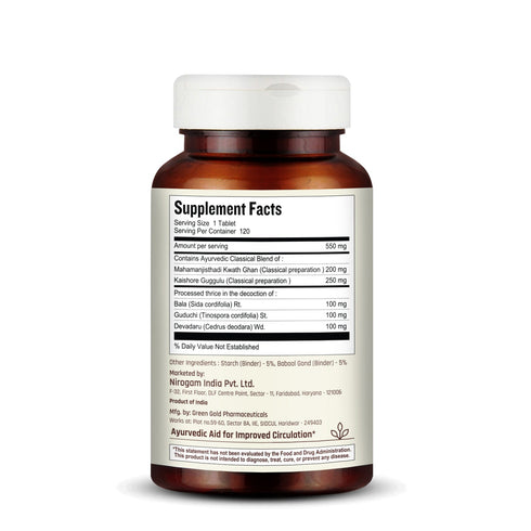 Nirogam Raynomore Tablets For Raynaud's Phenomenon