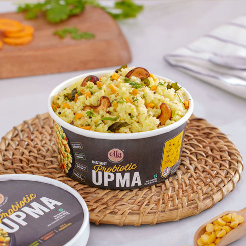 Ella Foods Instant Probiotic Upma |Added Pre & Probiotics