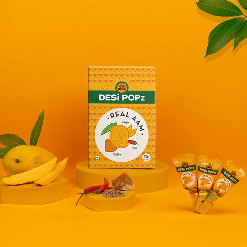 Go Desi Real Aam Popz | Real Mango & Jaggery