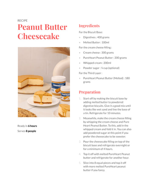 Pureheart Nutbutter Natural Peanut Butter | Crunchy