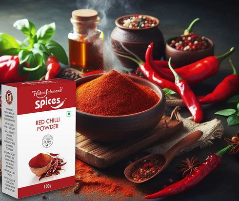 Atiya Herbs Hakim Suleman s Red Chilli Powder