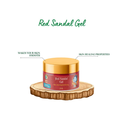 Lakshmi Krishna Naturals Red Sandal Gel