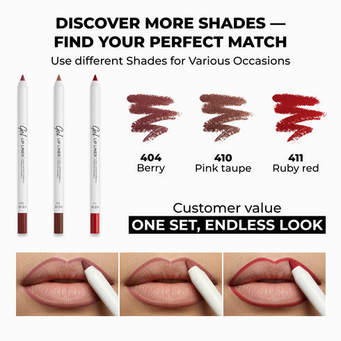 Lamel Bold Red Lip Trio