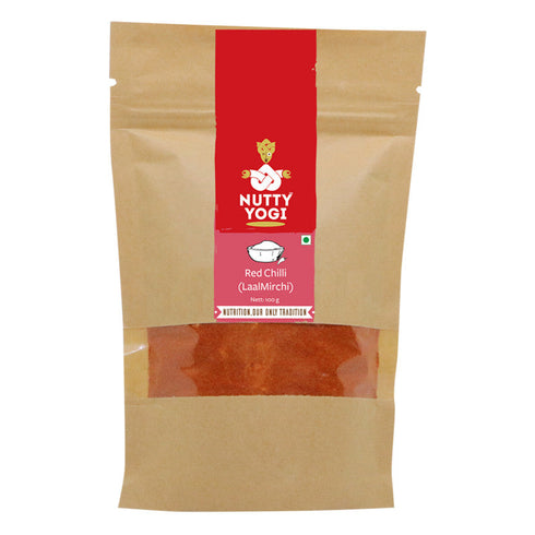 Nutty Yogi Organic Red Chilly Powder / Laal Mirch