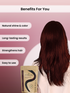 The wellness shop Natural Reddish Brown Hair Colour