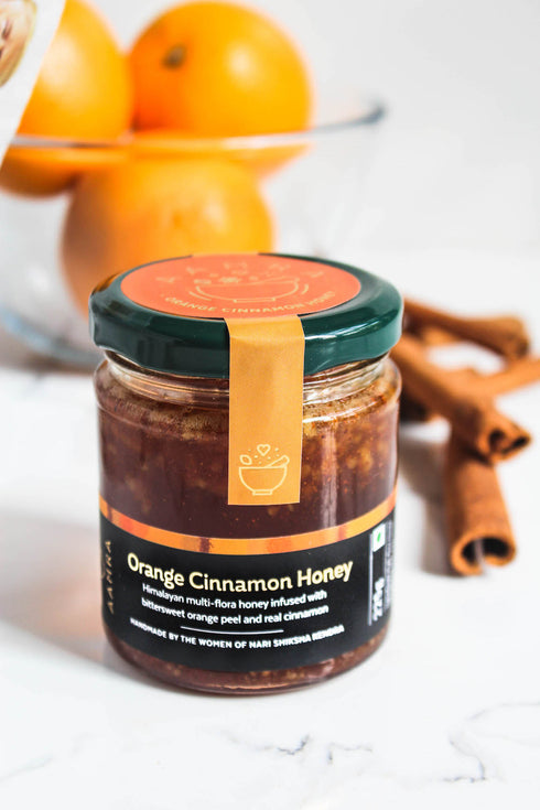 Aamra Orange & Cinnamon Honey 225g