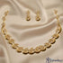 Regal Leaf Sparkle Necklace Set