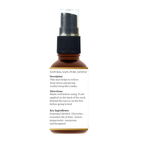 Natuur Stress Relief Mist Marjoram & Bergamot (50ml)