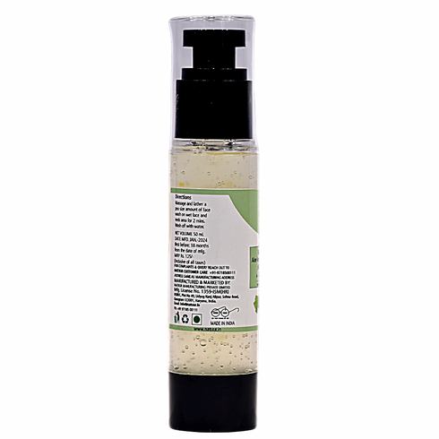 Natuur Aloe Vera Cucumber Face Wash Refreshing & Hydrating for Normal Skin