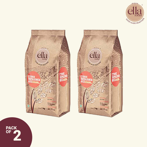 Ella Foods Ethnic Unpolished Brown Rice