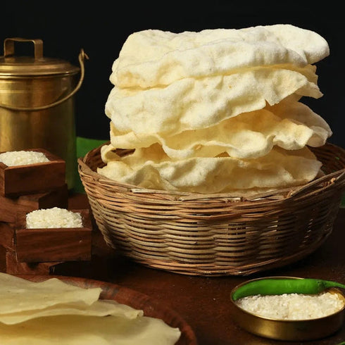 Sweet Karam Coffee Rice Appalam Papad