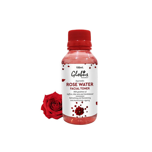 Globus Naturals Ayurvedic Rose Water Facial Toner