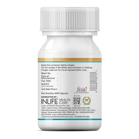 Inlife Vitamin D3 1000 IU Capsules