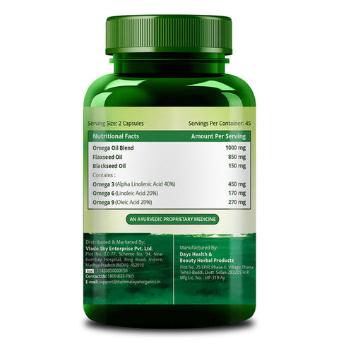 Himalayan Organics Vegan Omega 3