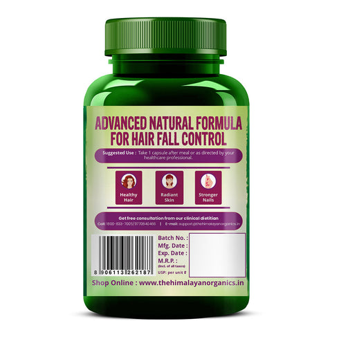 Himalayan Organics Plant Based Biotin 10000mcg Capsules