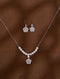 Zeraki Jewels Ritika Silver Necklace Set