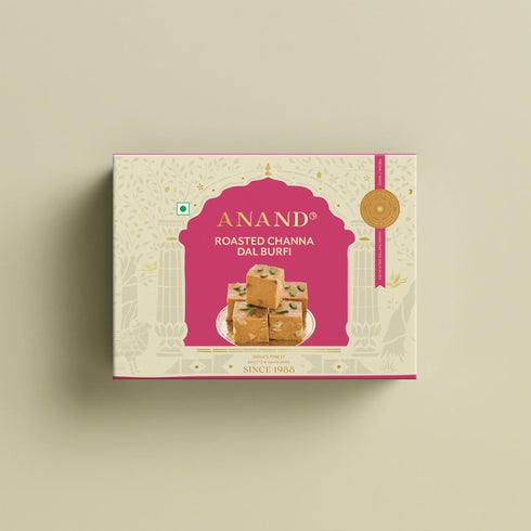 Anand Sweets Roasted Channa Dal Burfi