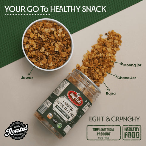 Jagdish Roasted Nutri Diet Mix |Lime-Tomato