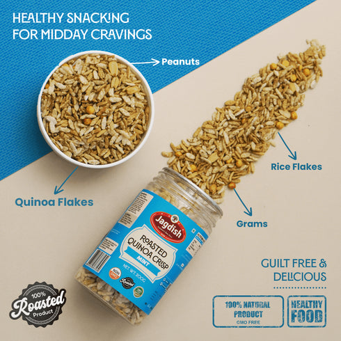 Jagdish Roasted Quinoa Crisps |Mint