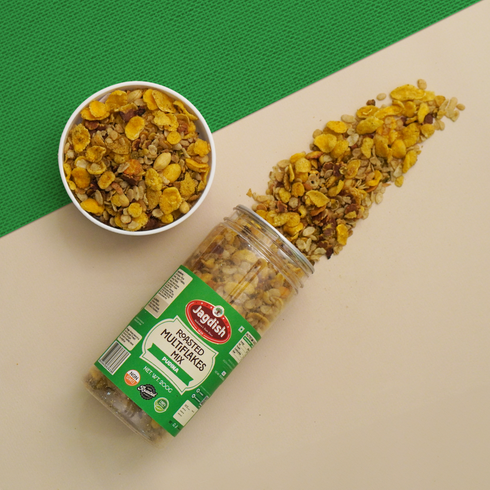 Jagdish Roasted Multi Flakes Mix |Pudina
