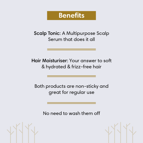 Theearthcollective in Root to tip duo Mini Scalp Tonic & Hair Moisturizer 20ml Mini Pack