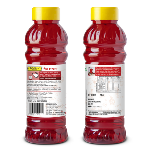 Mothers Recipe Pune Mother S Recipe Rose Syrup