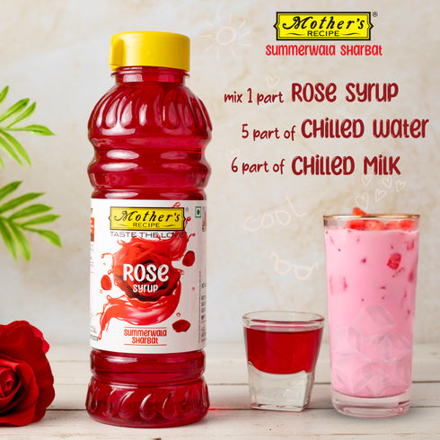 Mothers Recipe Pune Mother S Recipe Rose Syrup