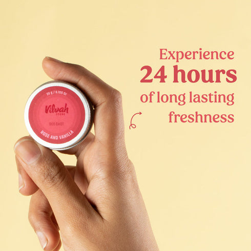 Vilvah Store Deo Shot Rose and Vanilla