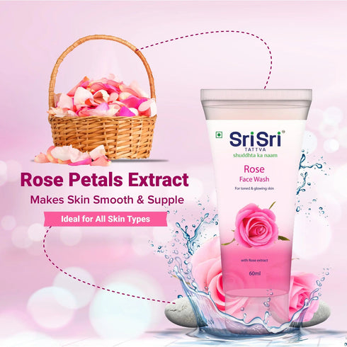 Sri Sri Tattva Rose Face Wash