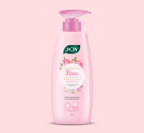 Joy Natural Rose Softening + Pampering Body Serum Lotion